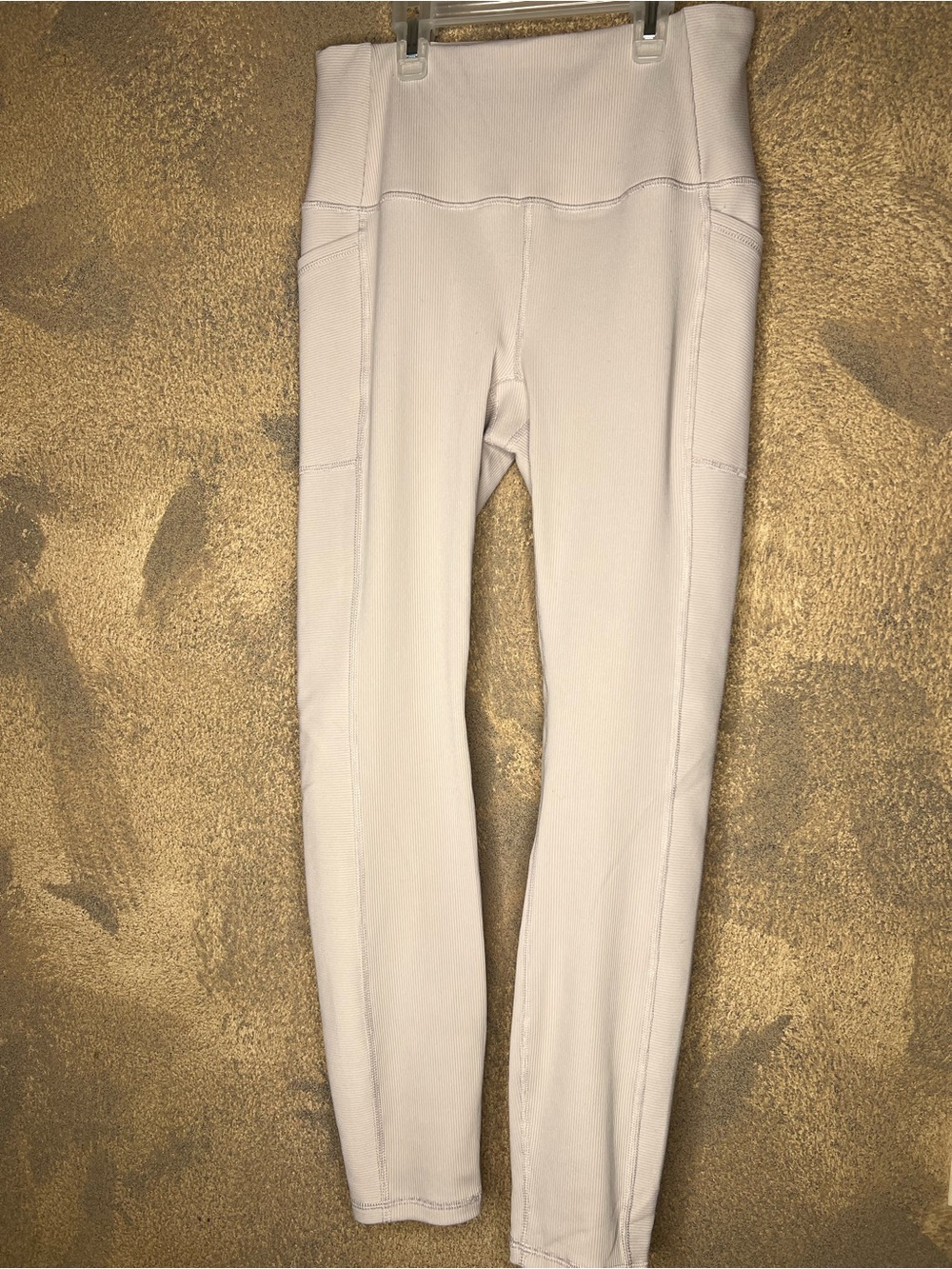RBX High-Waist Light Beige Active Leggings